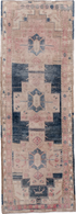 Antique Meshkin Runner Rug (3' x 10')